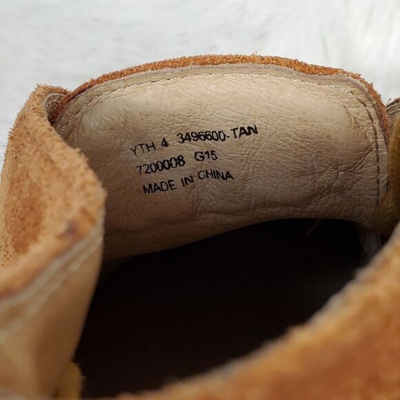 Frye Alex Tan Suede Chukka Boots Youth Size 4 Women's Size 6 - Picture 7 of 7